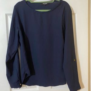 Navy Blue blouse